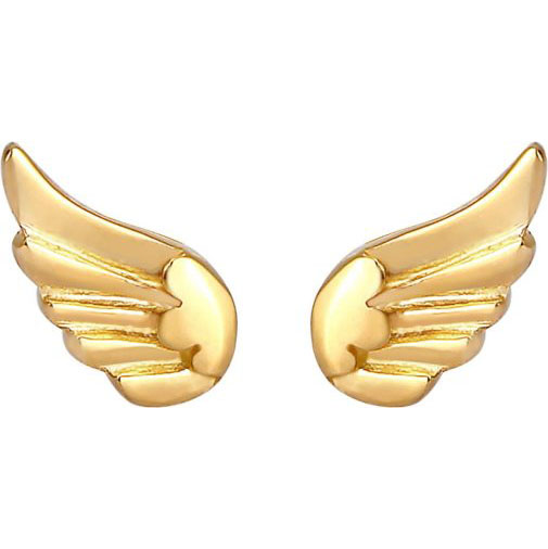 Elli Ohrringe Kinder Flügel Engel Religion Symbol 925 Silber