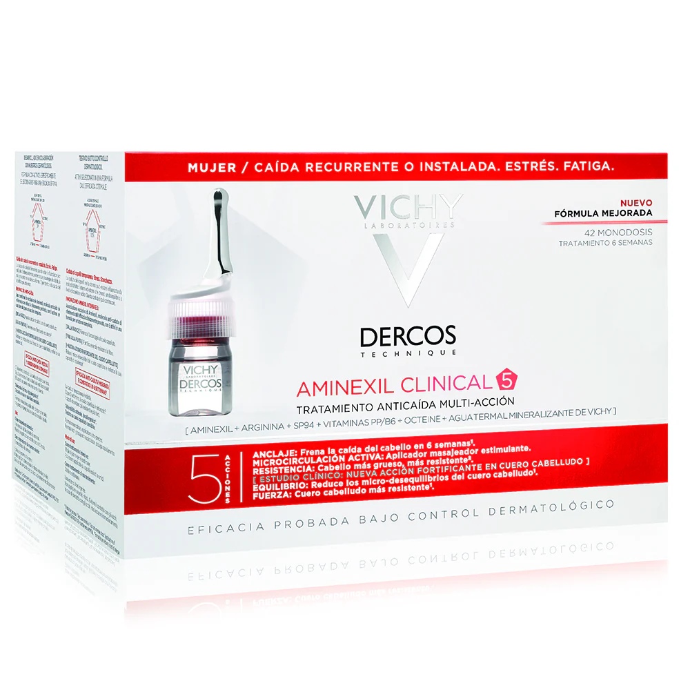 Dercos Aminexil Hajhullás Kezelés Nőknek, 42 Fiola - Hajhullás Kezelés