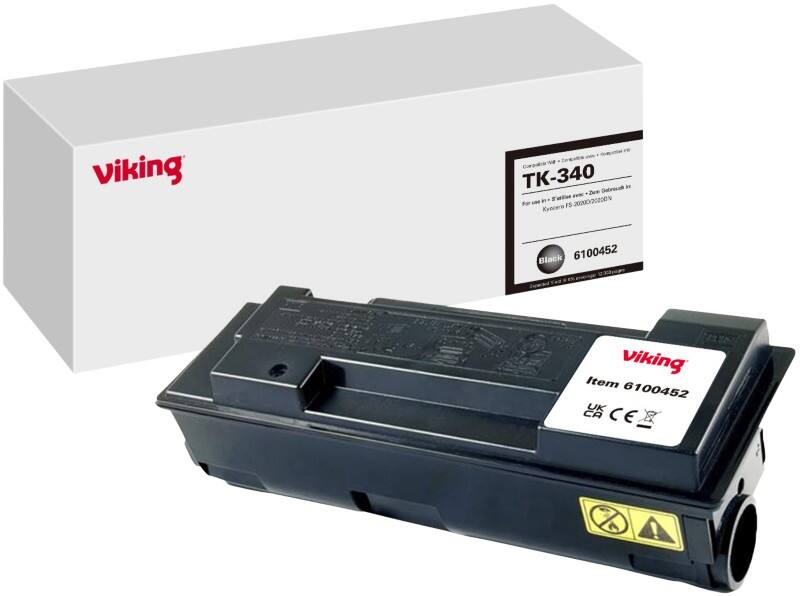 Viking TK-340 Kompatibel Kyocera Tonerkartusche Schwarz