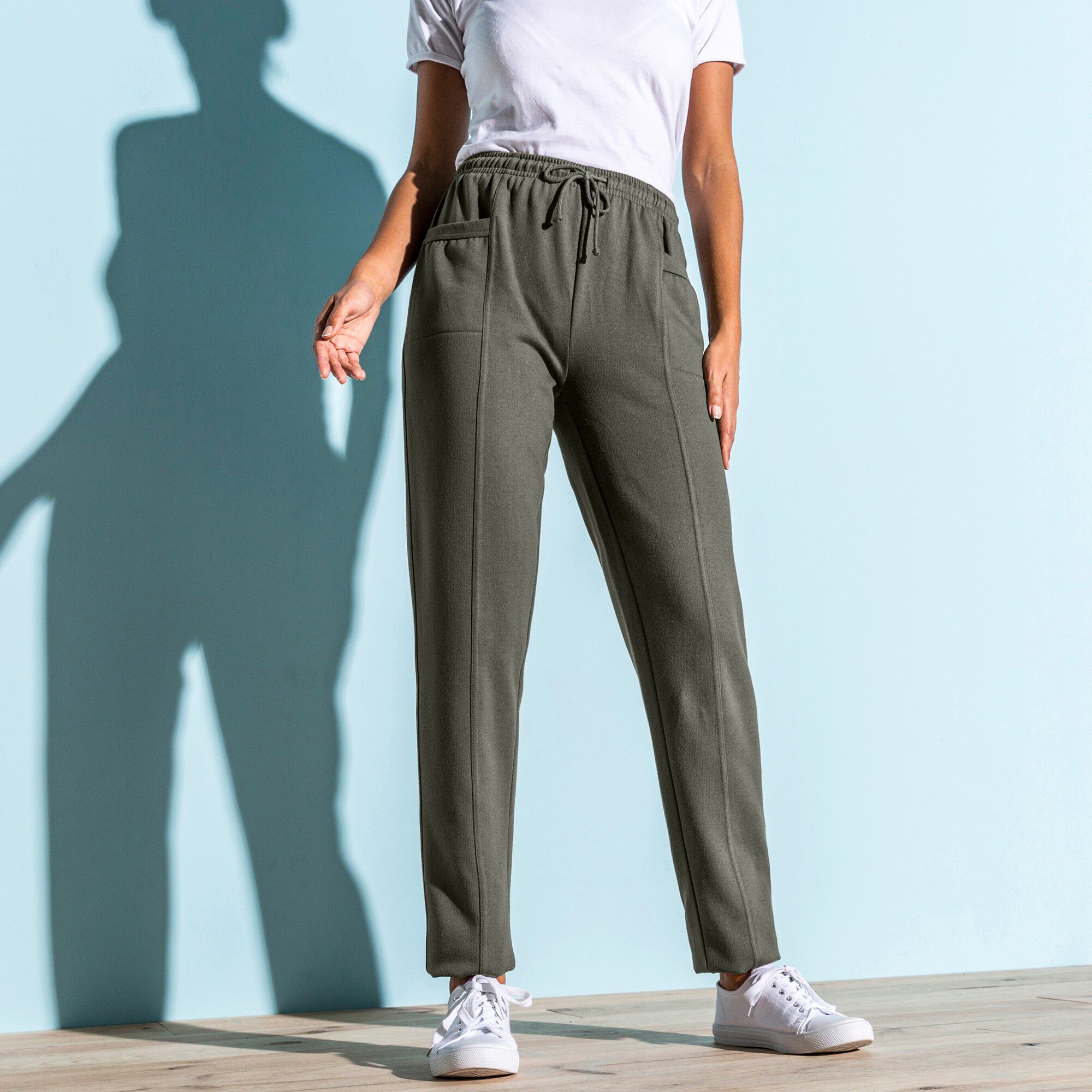 Pantalon jogging, molleton gratté