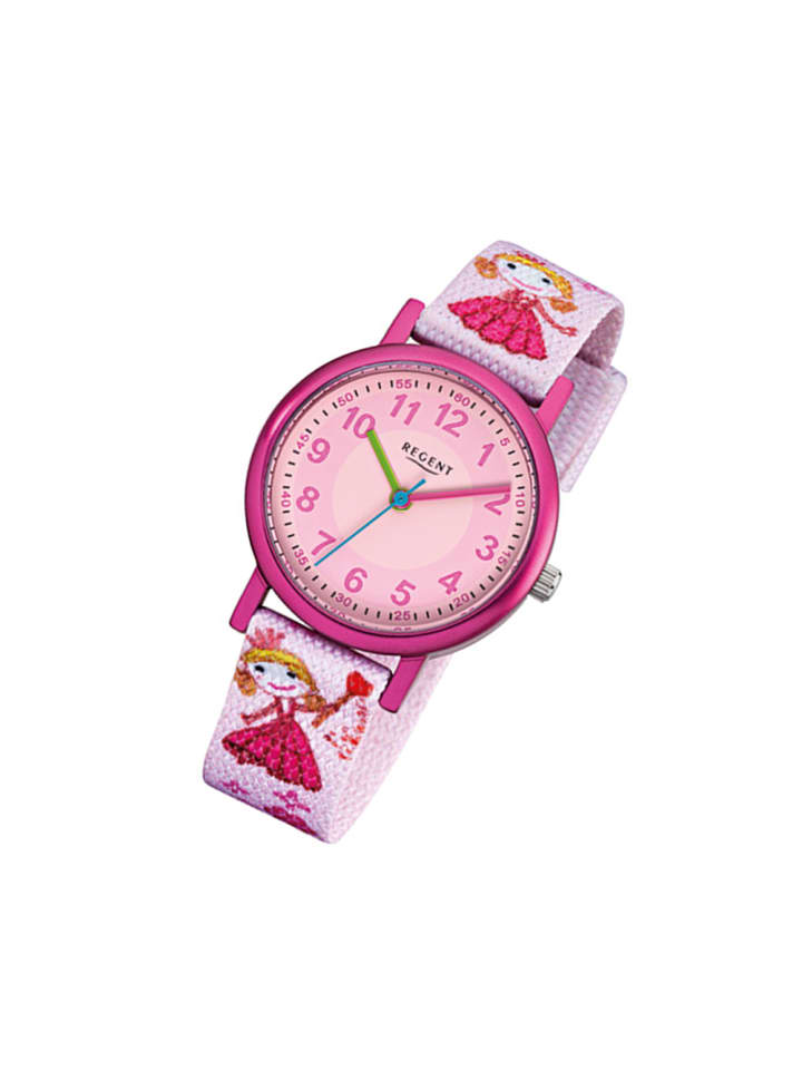 Regent Armbanduhr Regent Kinderuhren rosa klein (ca. 29mm) günstig kaufen onesize