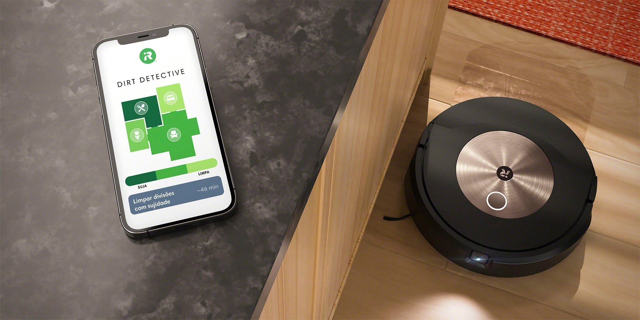 iRobot Nass-Trocken-Saugroboter Roomba Combo j9+ (c9758)