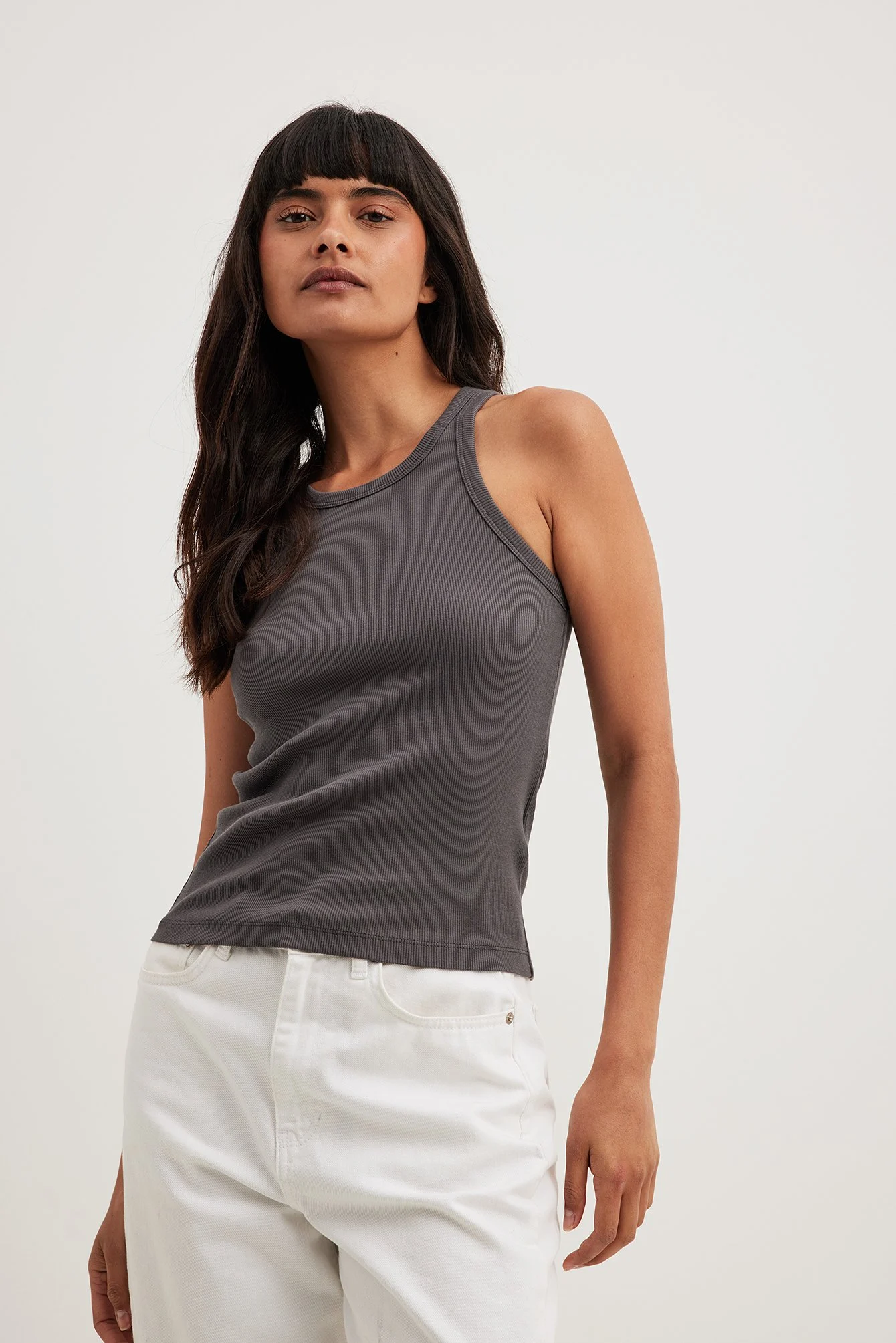 Geripptes Tank-Top