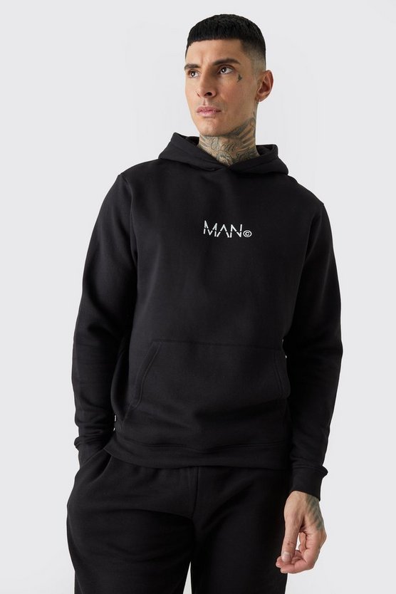 Tall Man Dash Hoodie in Schwarz