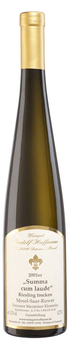 Weingut Rudolf Hoffmann "Summa cum laude" Riesling 2005