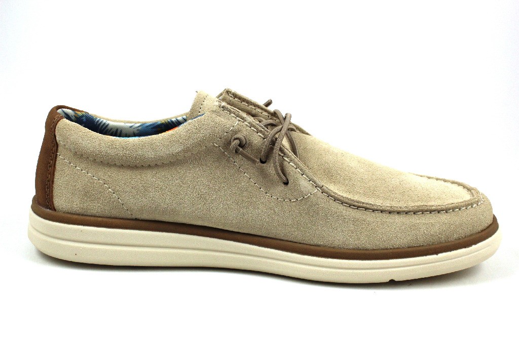 RIEKER Freizeit Schnürer beige