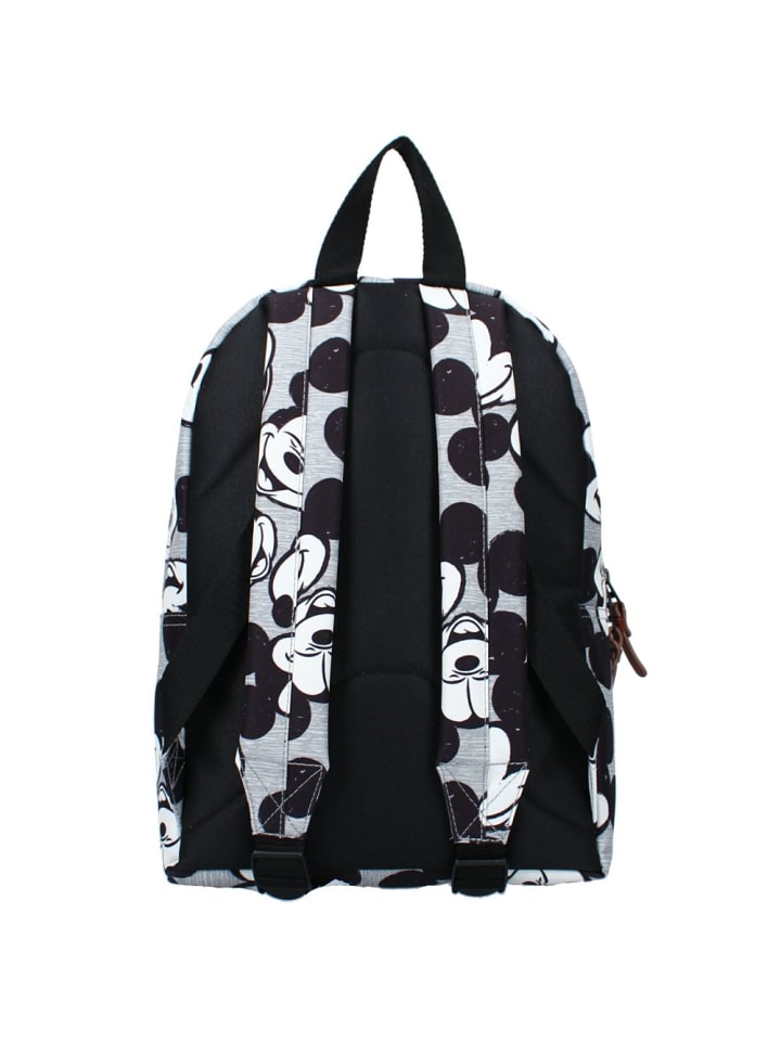 Disney Mickey Mouse Rucksack Grau | Micki Maus | Mickey Mouse | 33 x 25 x 10 cm | Kinder Tasche günstig kaufen onesize