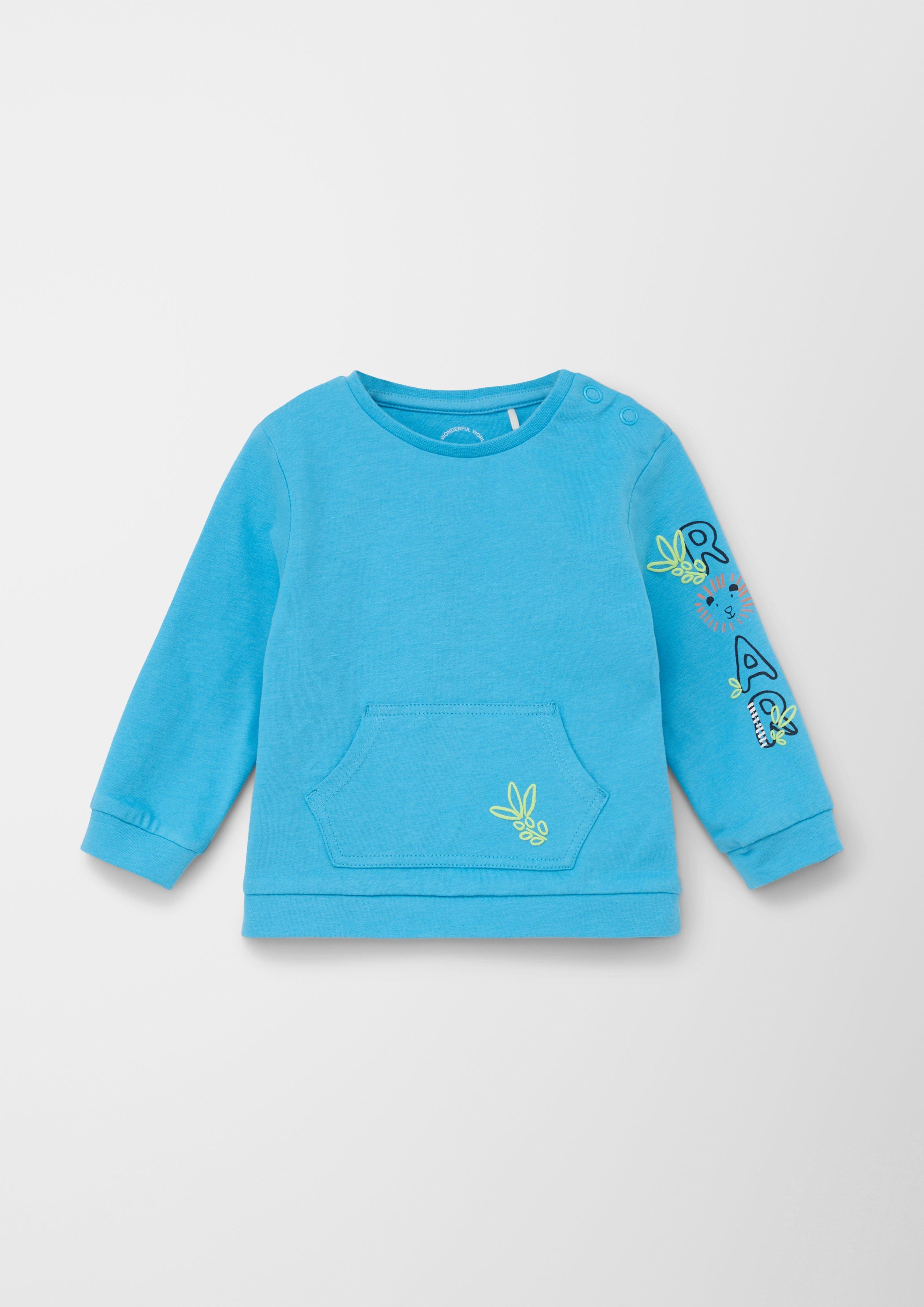 Longsleeve mit Kängurutasche  2128686-6416