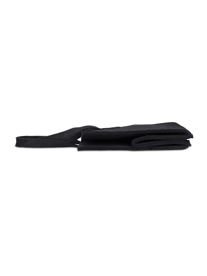 relaxdays Kaminholzkorb in Schwarz - (B)43 x (H)34,5 x (T)36,5 cm günstig kaufen onesize