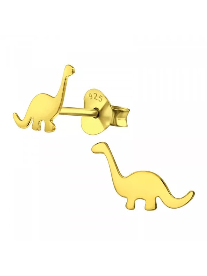 Alexander York Kinderohrstecker DINOSAURIER in Gold aus 925 Sterling Silber, 2-tlg. günstig kaufen onesize