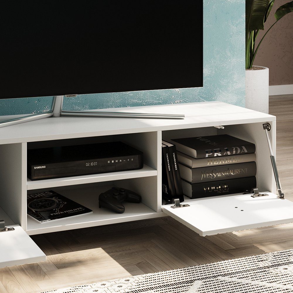 Vicco Lowboard TV-Schrank MAROKKO Hellgrau