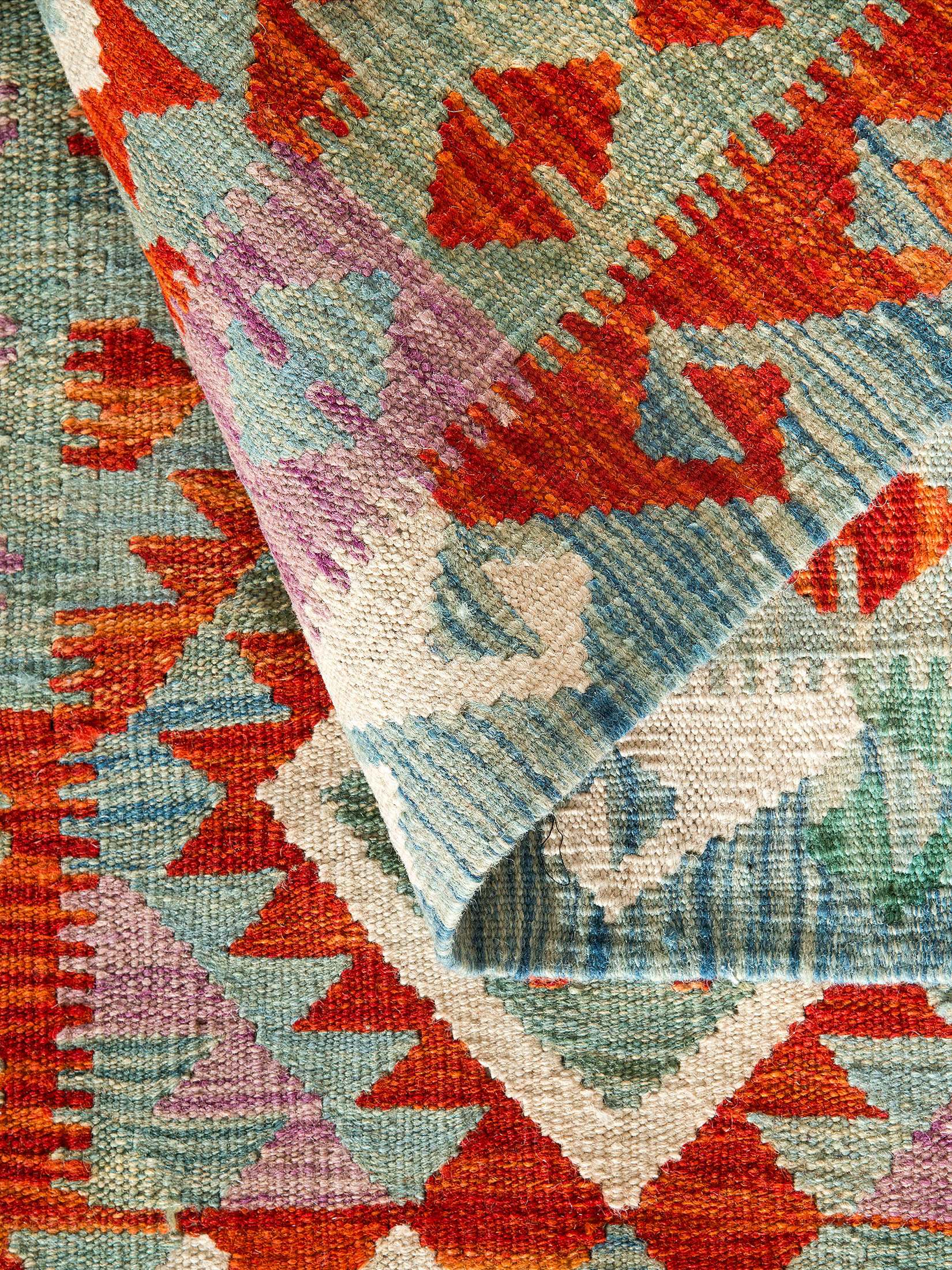 Afghan Kelim ca. 79 x 130 cm, Unikat / Einzelstück