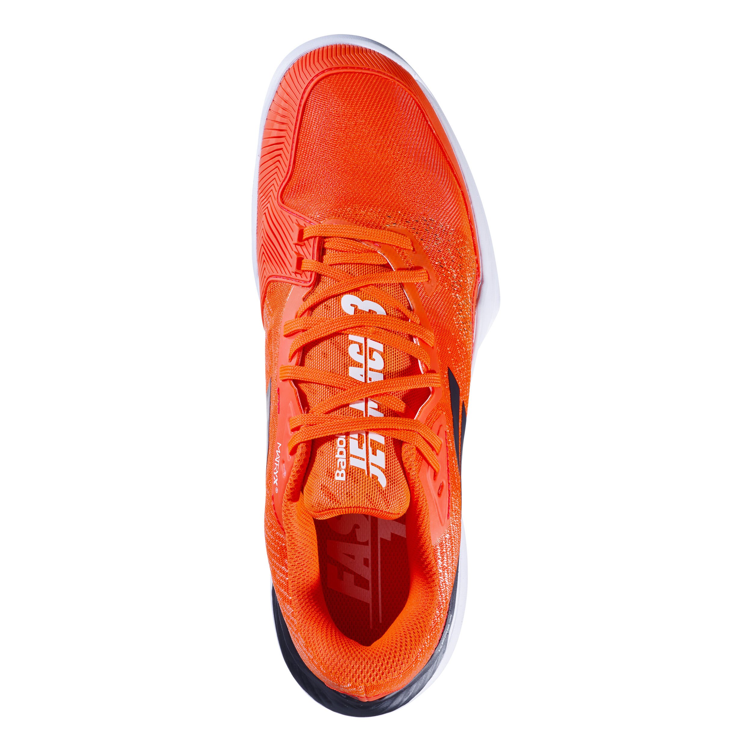 Jet Mach 3 Allcourtschuh Herren - Orange, Schwarz