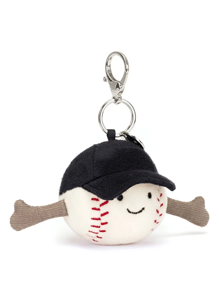 Breloc Jellycat Amuseables cu geantă de baseball