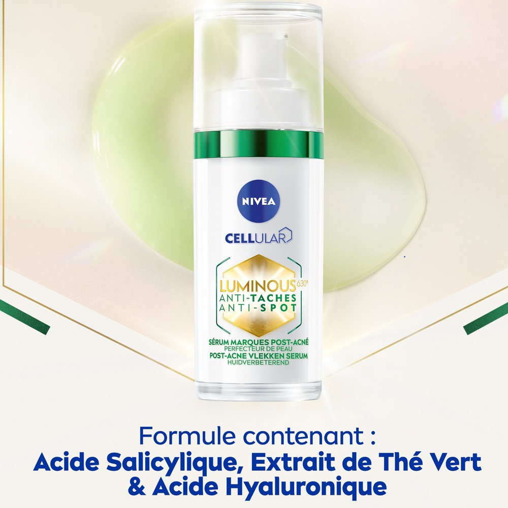 nivea CELLULAR LUMINOUS630 - Sérum soin visage post acné 30ml Soin visage anti-tache