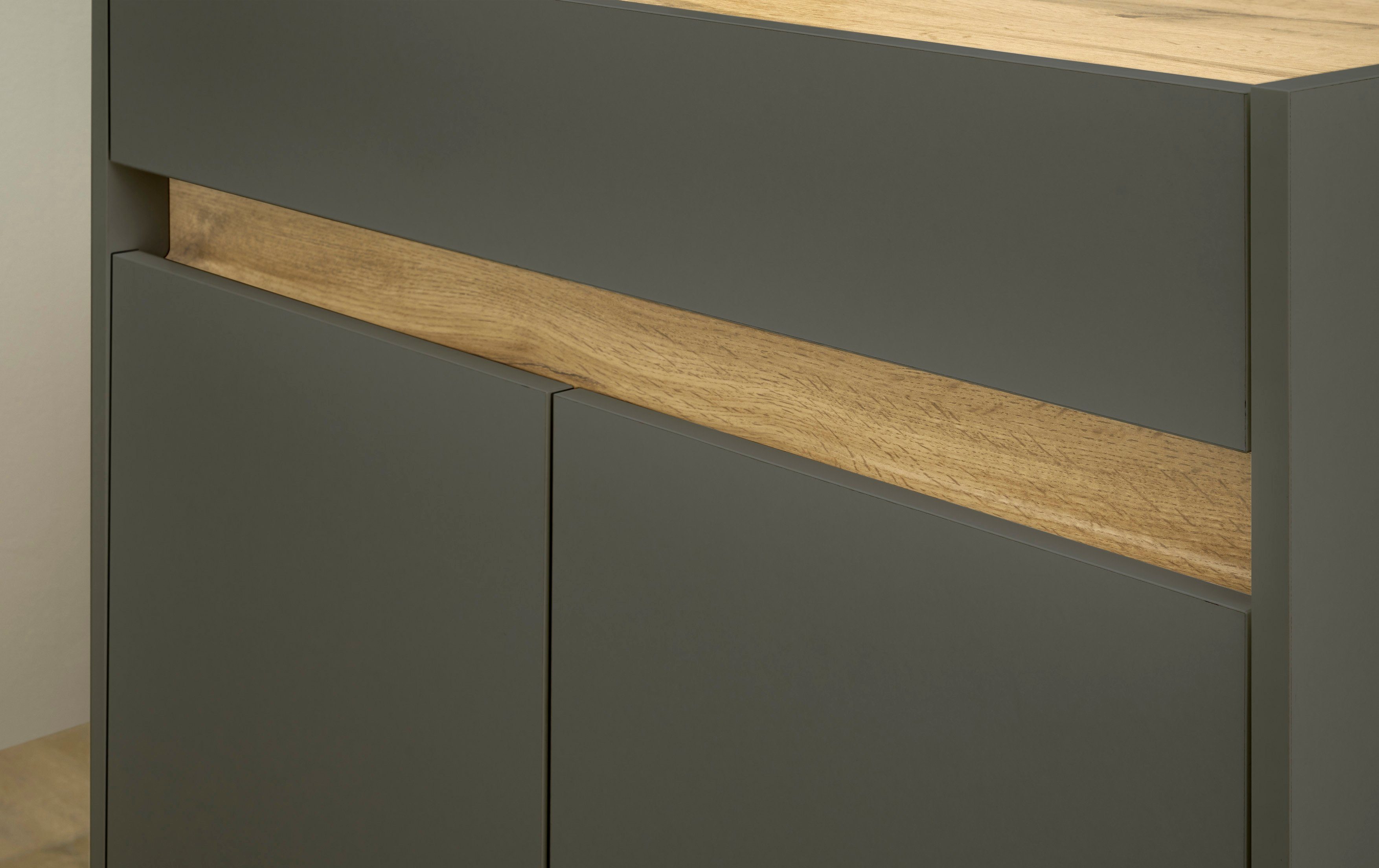 INOSIGN Kommode CiTY/GiRON, Aktenschrank, wohnliches Home Office, Breite 80 cm