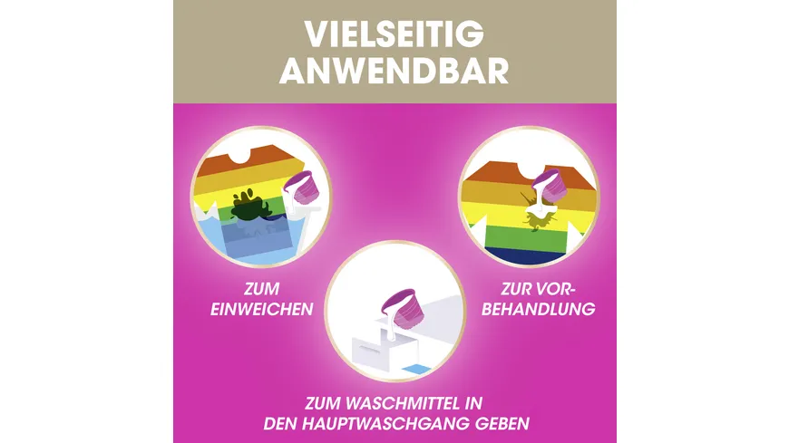 Vanish Oxi Action Wäsche Booster Pulver 550g 550 g