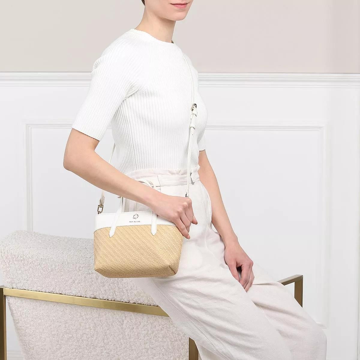 TED BAKER Handtaschen weiss Korbtasche