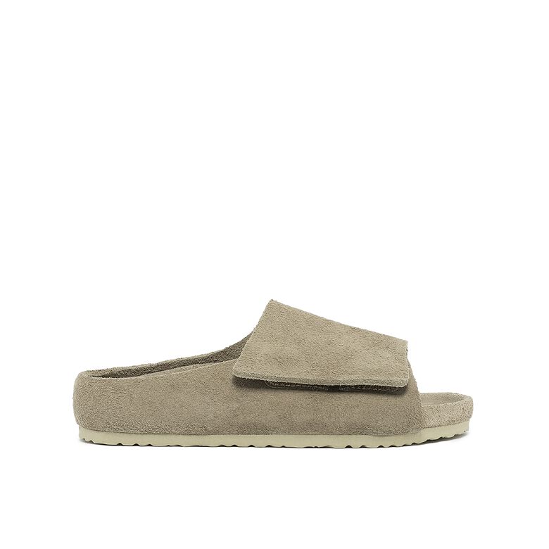 Birkenstock x Fear of God Kids Los Feliz Suede Leather taupe
