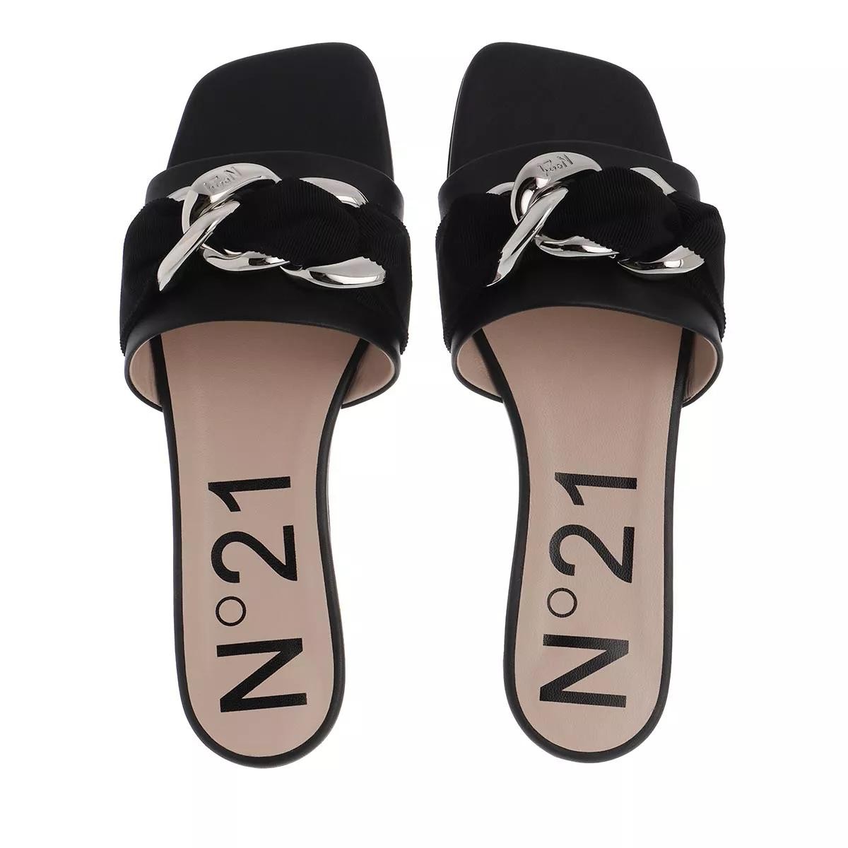 L´AUTRE CHOSE Pantoletten schwarz Slide