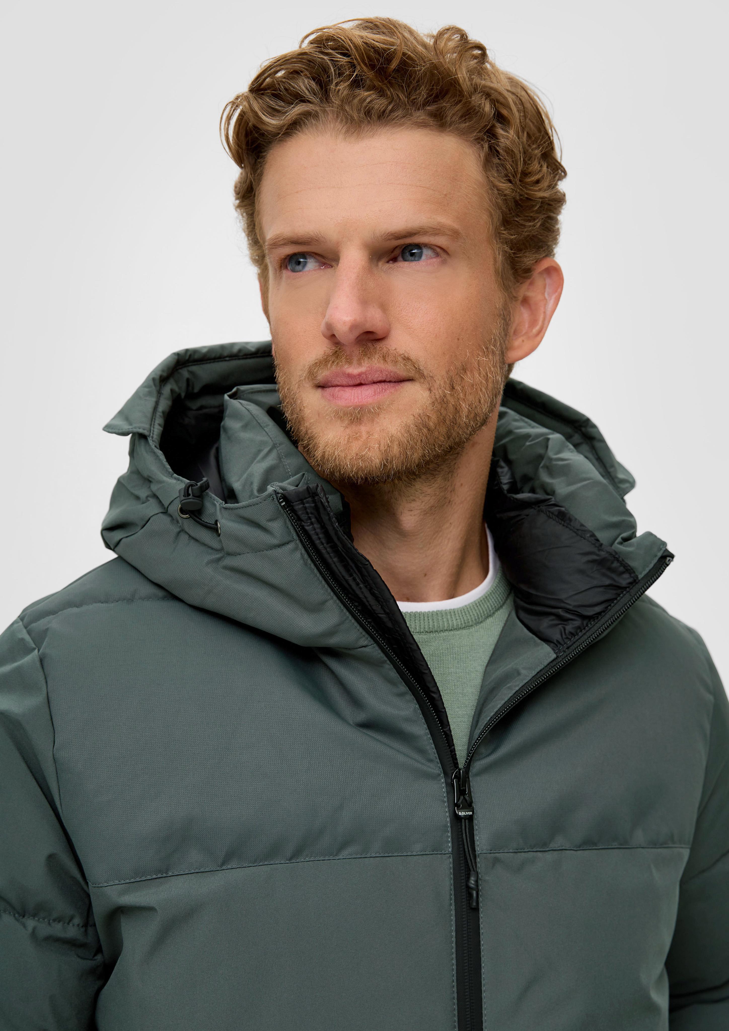 Steppjacke in Bicolor-Optik  2131934-7909