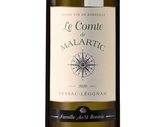 Le Comte de Malartic Blanc 2020 Bordeaux Pessac-Léognan