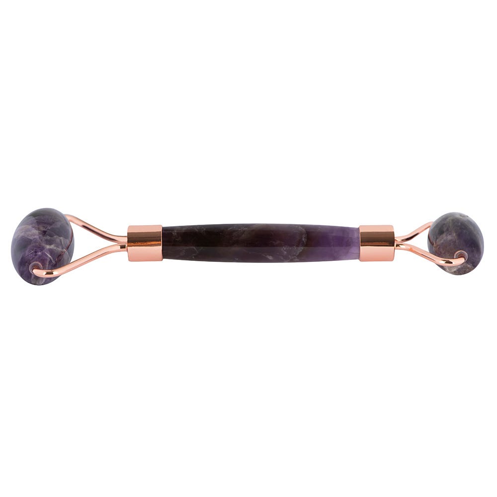 YÙ Beauty Amethyst Doppel Face Roller
