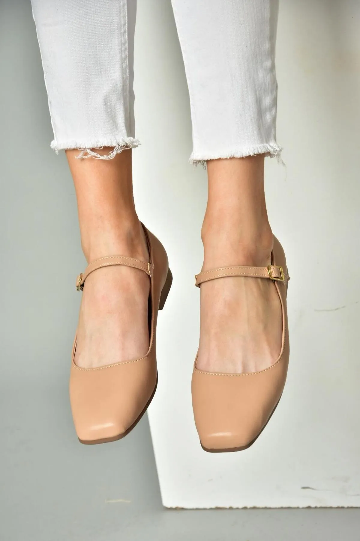 Fox Shoes  S726252509 Hellbraune Ballerinas für Damen