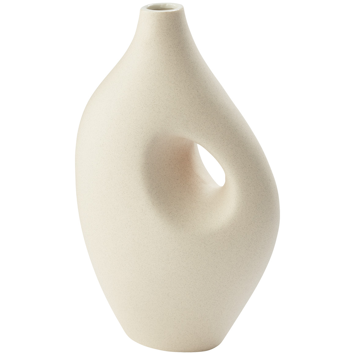 Design-Vase in abstrakter Form
