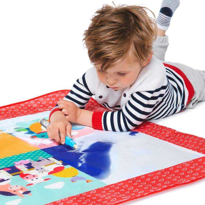 Tapis de coloriage Aqua Magique 2 stylos Oxybul