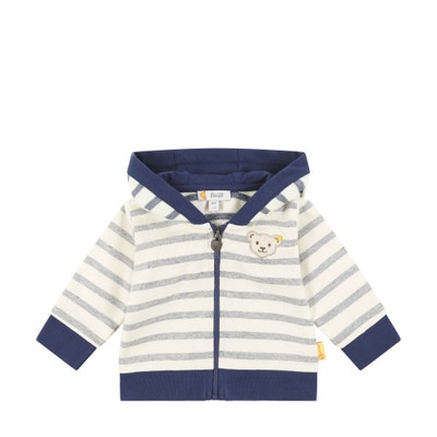 Sweatjacke, beige für Jungs