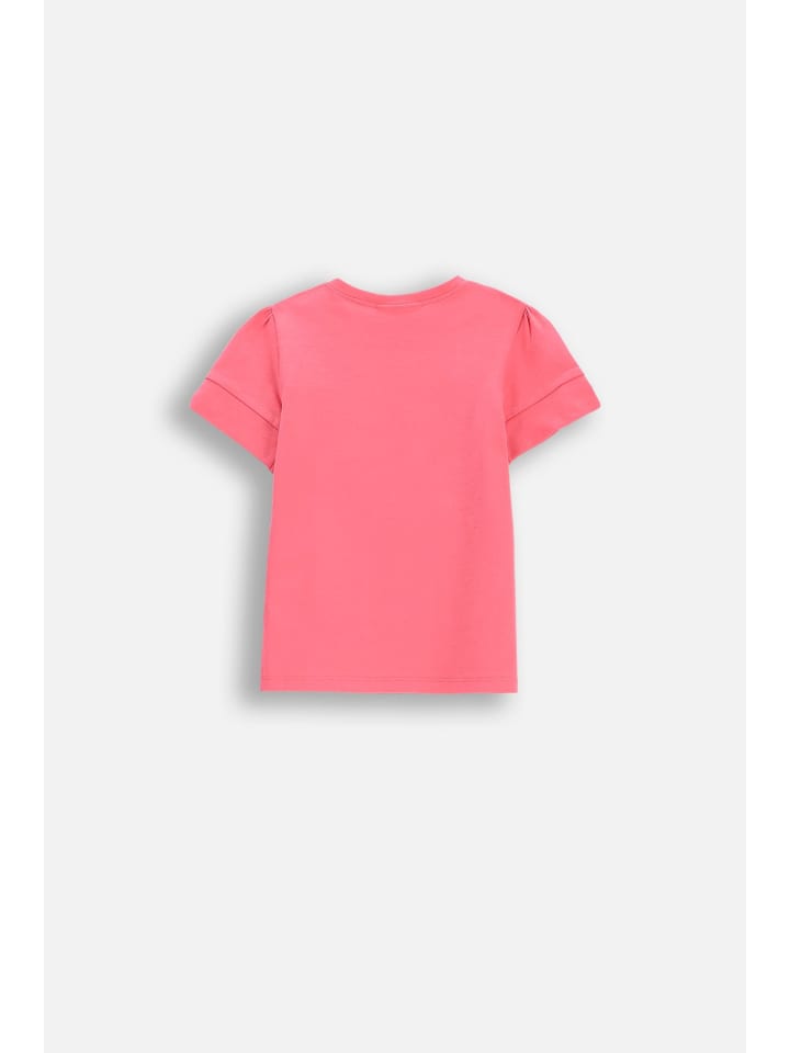 Coccodrillo T-Shirt mit kurzem Ärmel in rosa günstig kaufen