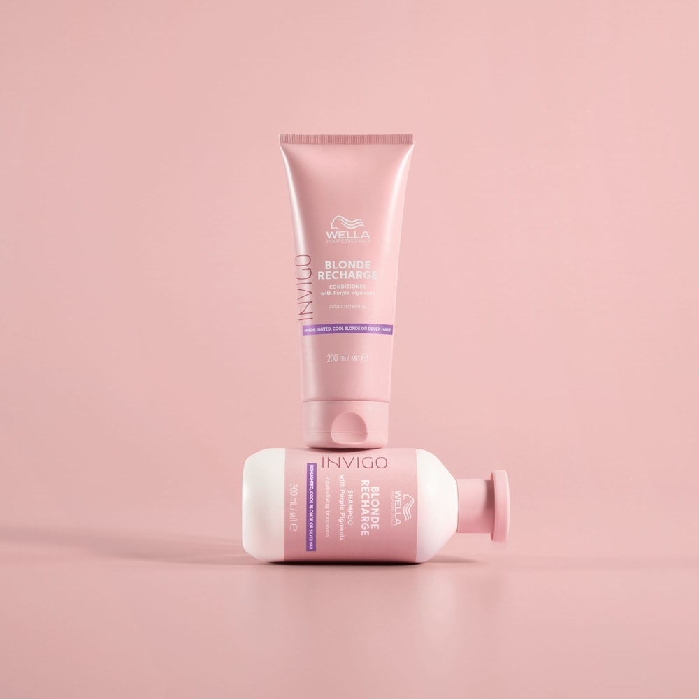 Wella Invigo Blonde Recharge Shampoing raviveur de couleur Shampoing