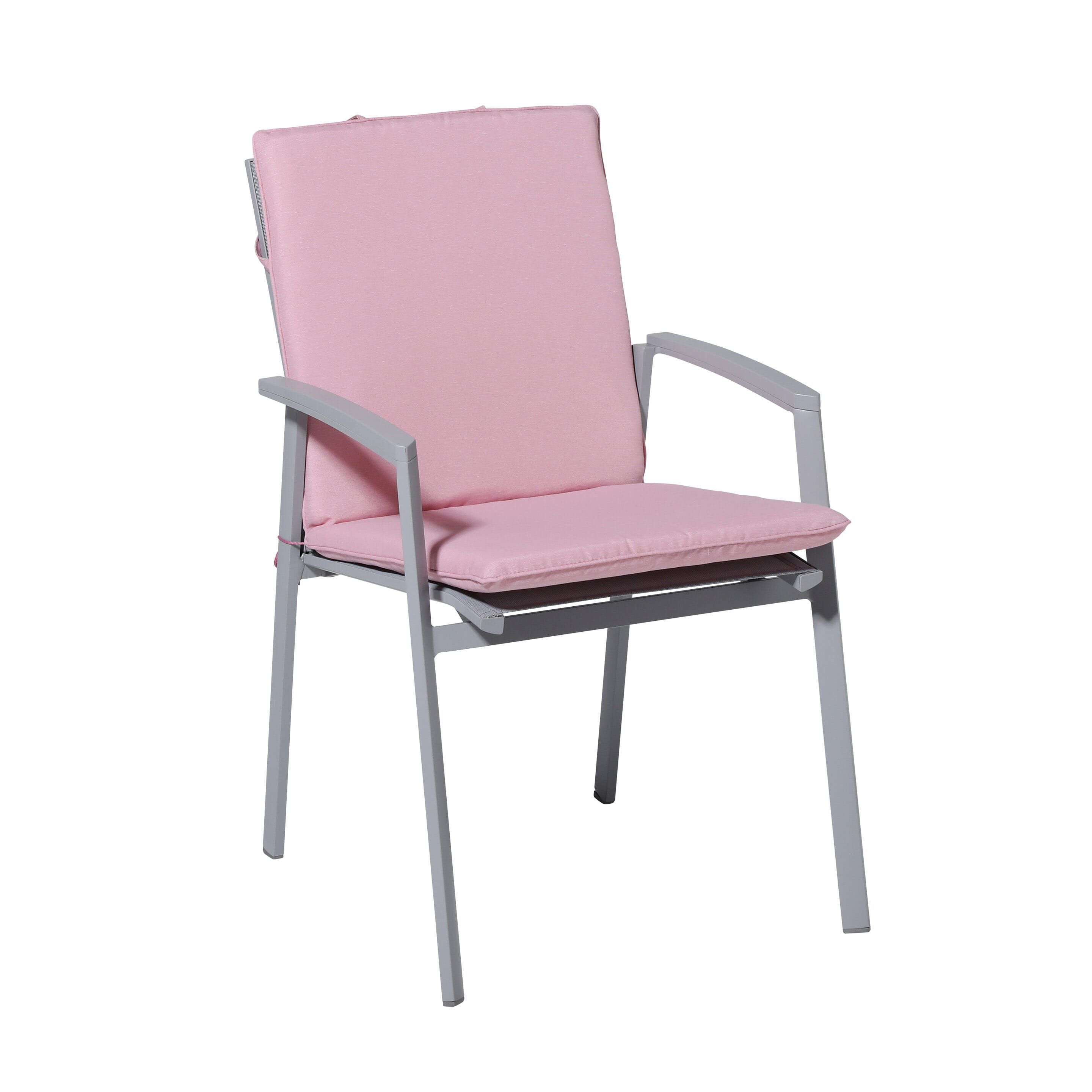 Madison Panama Soft Pink 97x49 Stapelstuhlkissen