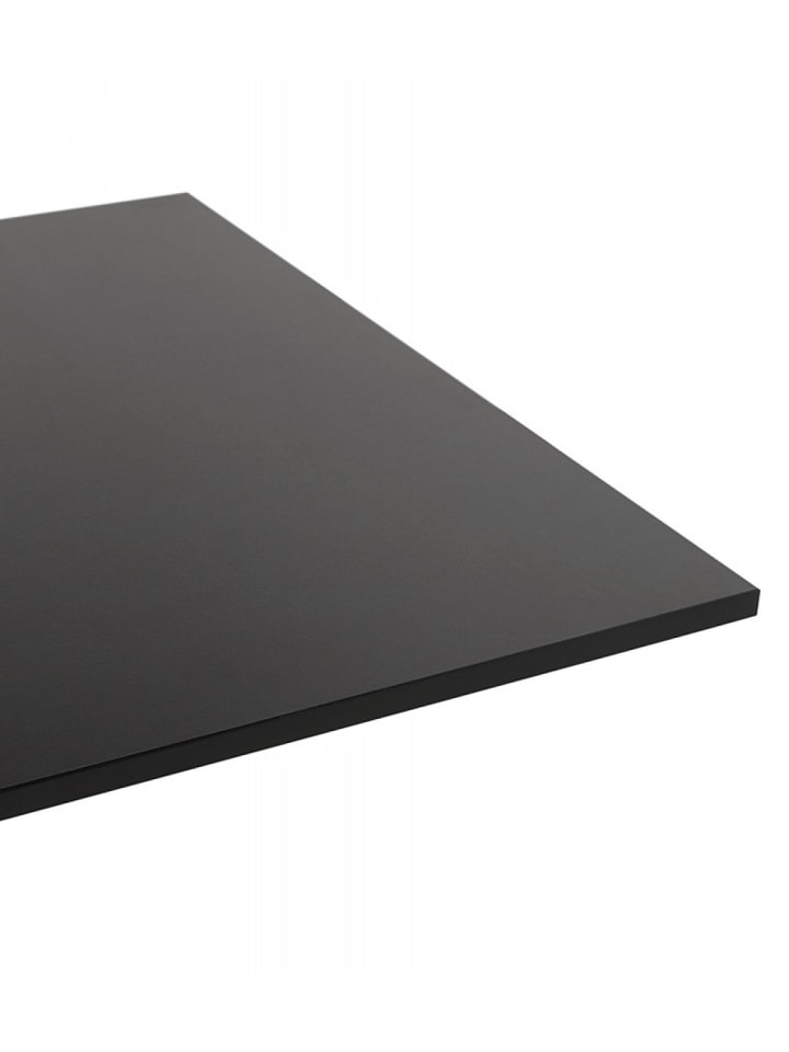 KADIMA DESIGN Hochtisch aus Holz mit Metallgestell | Industriedesign in Schwarz günstig kaufen onesize