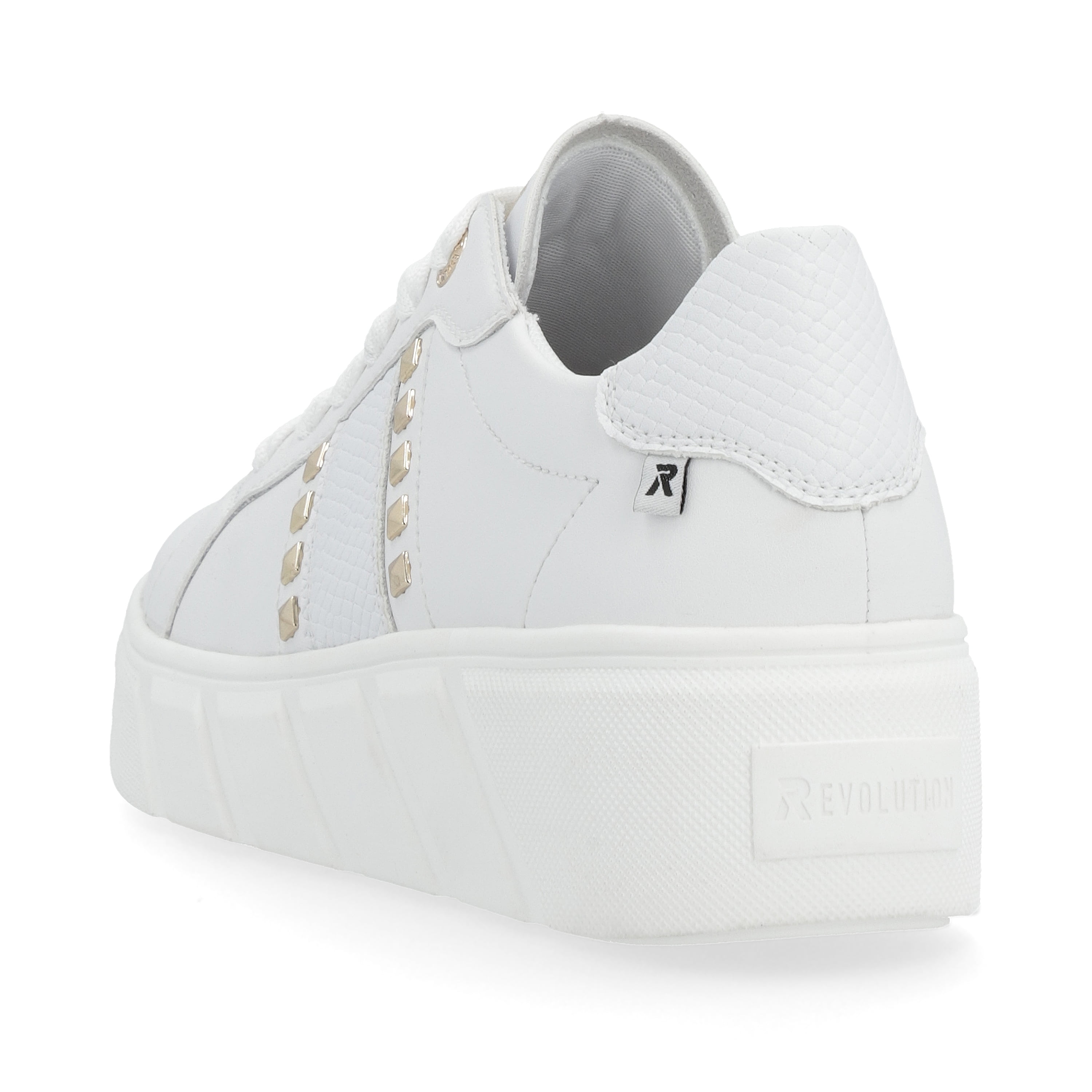Rieker Damen Sneaker Low diamond white