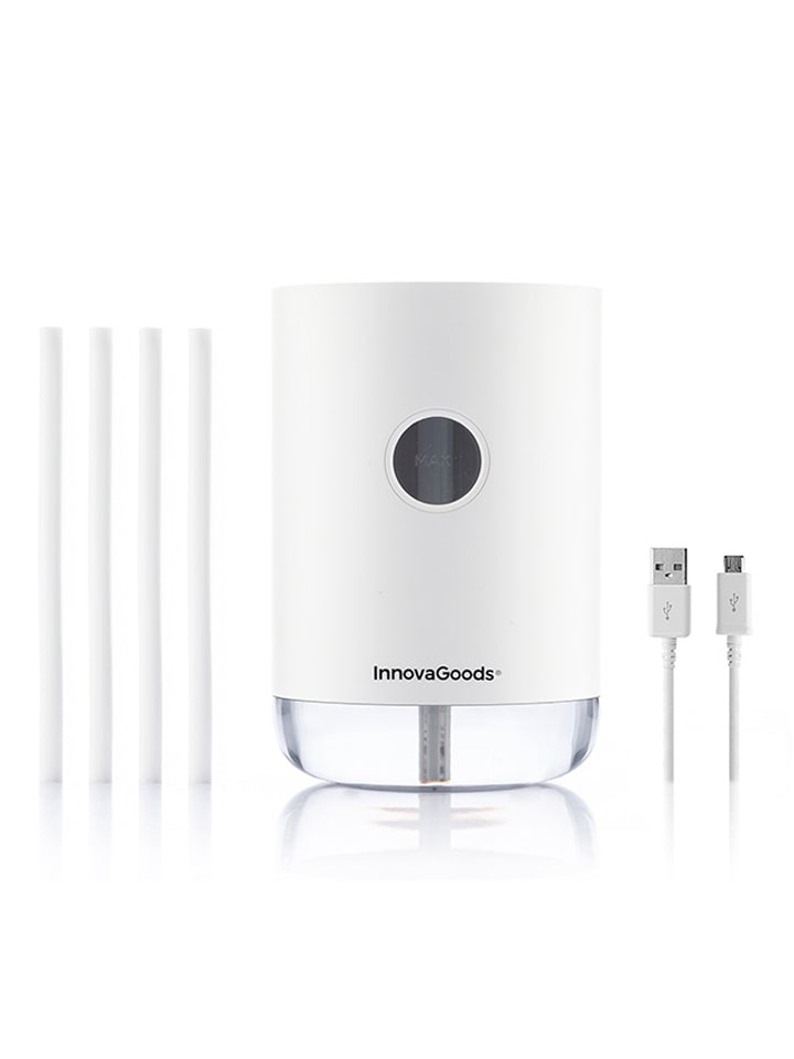InnovaGoods Luftbefeuchter in Weiß - (H)16,5 x Ø 11 cm günstig kaufen onesize