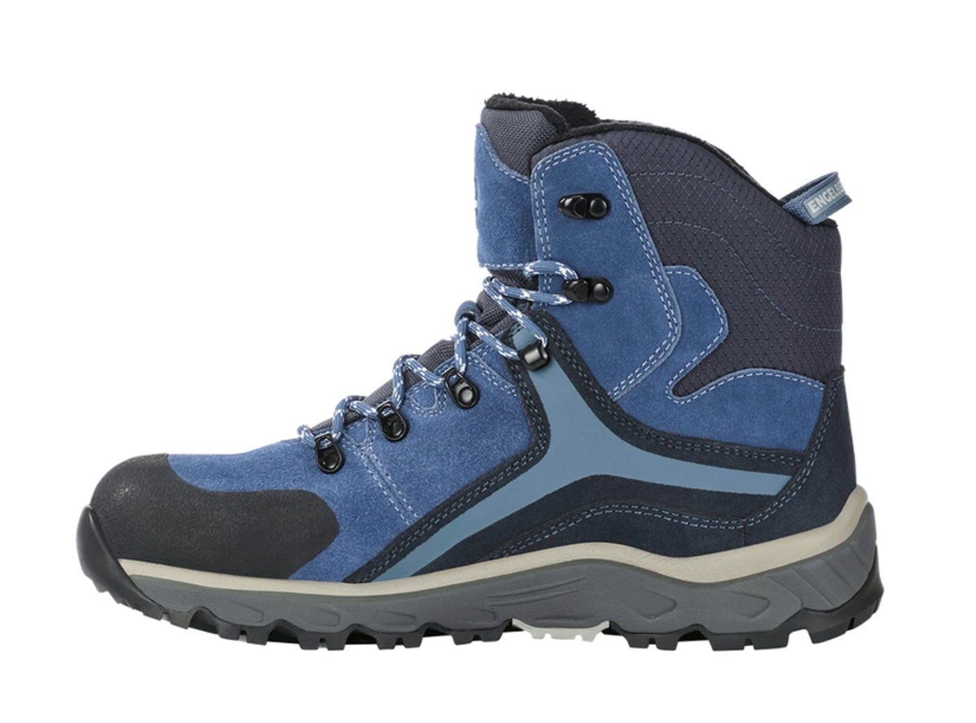 Engelbert Strauss Winterschnürstiefel knöchelhoch Herren Fb. Kobalt/Pazifik Outdoorwinterstiefel Rutschfest, Warmgefüttert, Wasserdicht, Winddicht