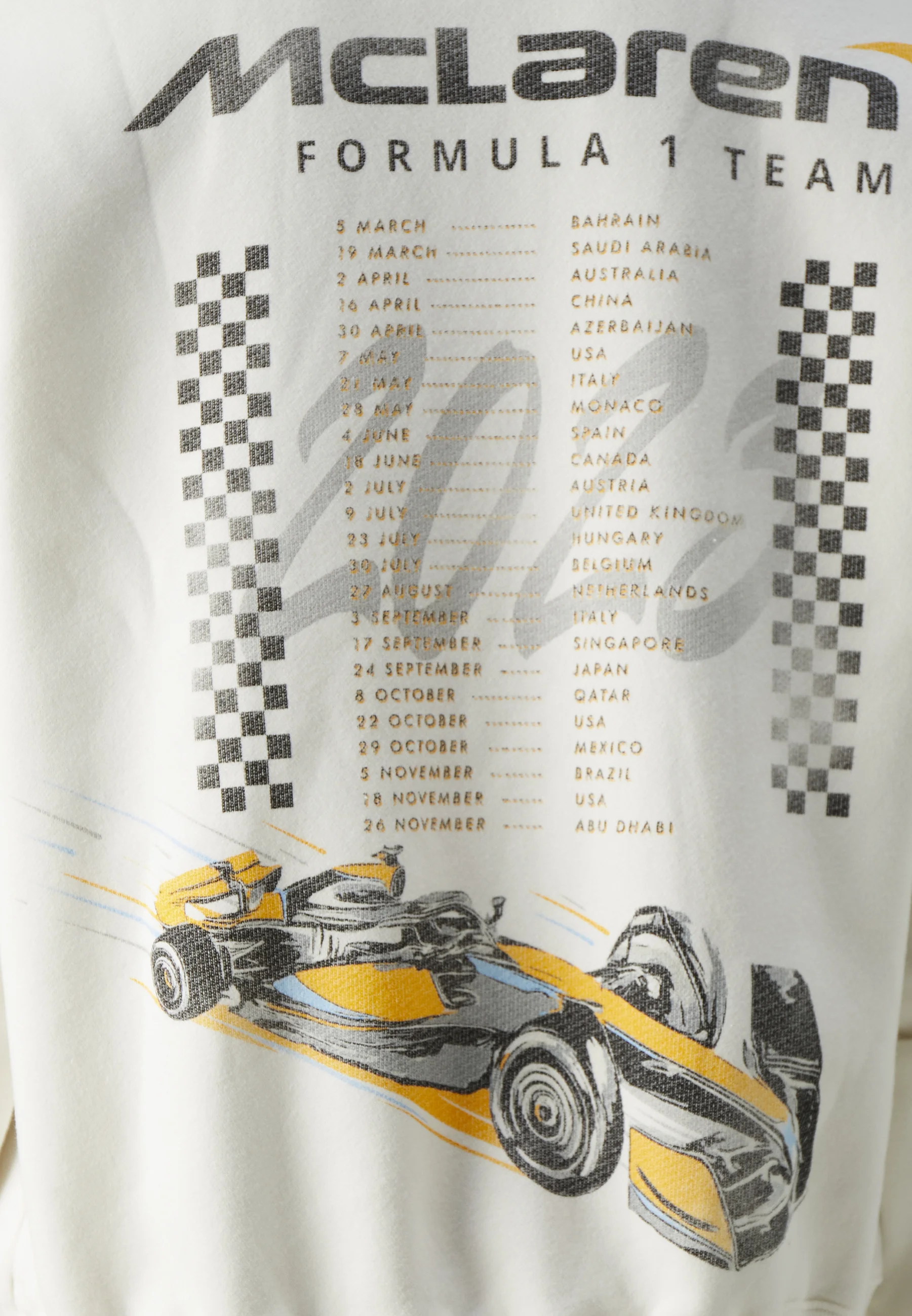 Sudadera Abercrombie & Fitch FORMULA MCLAREN