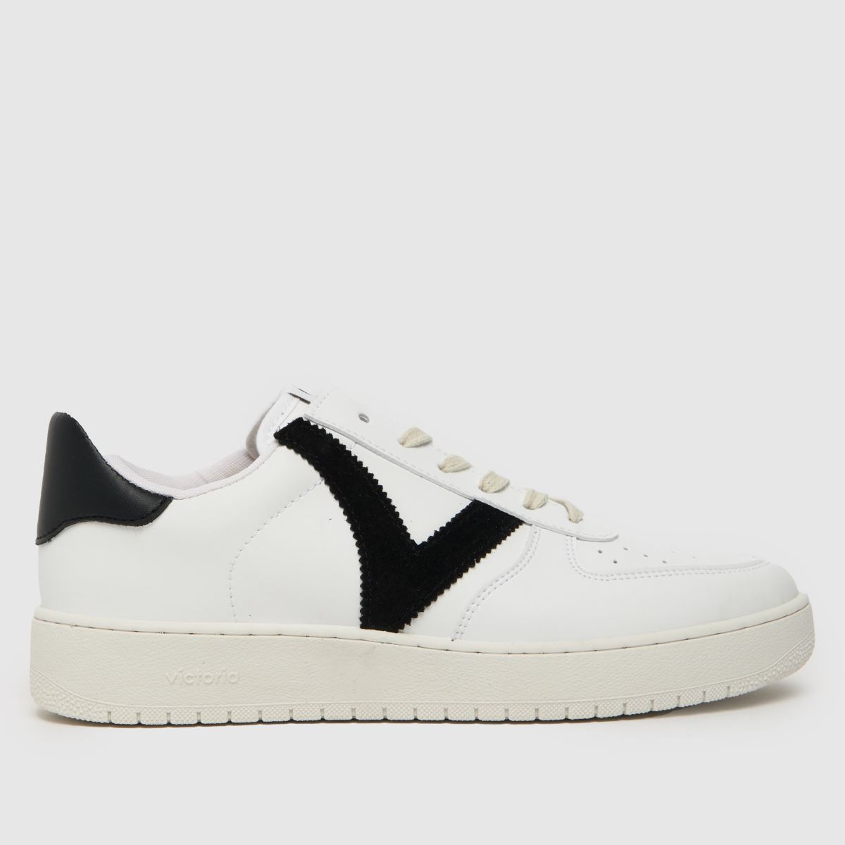 Victoria Madrid-sneakers i vitt och svart
