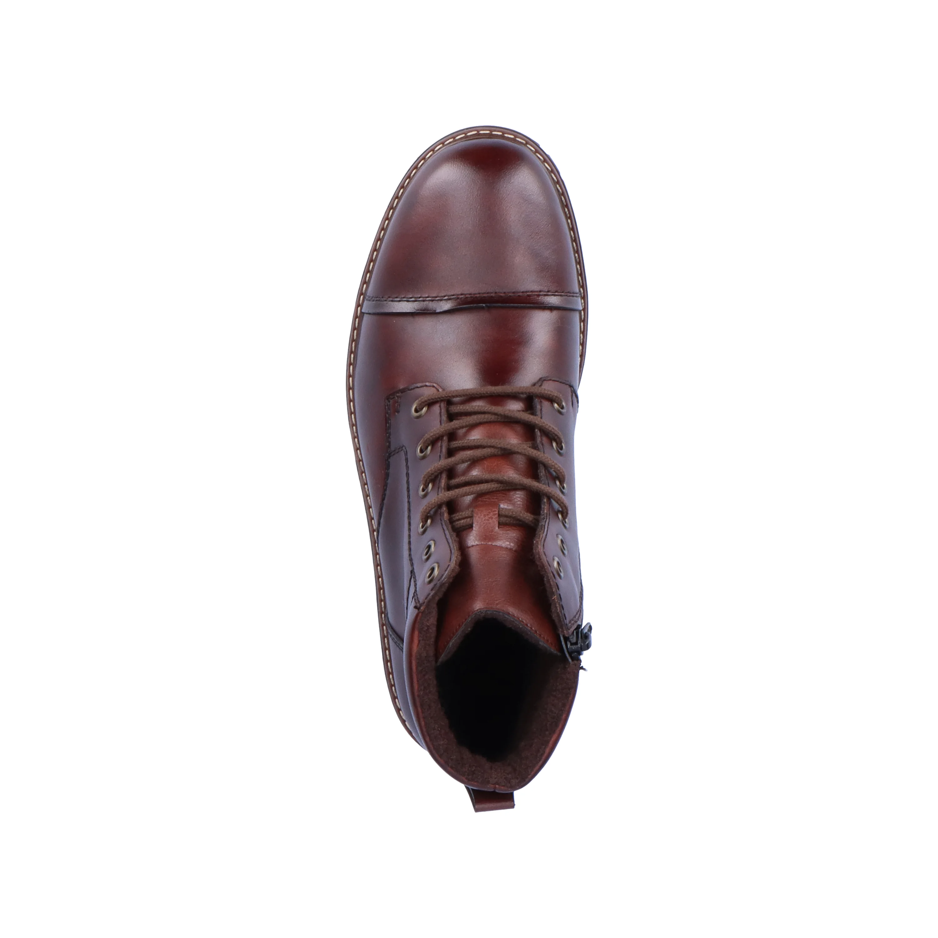 Rieker Herren Schnürstiefel nussbraun
