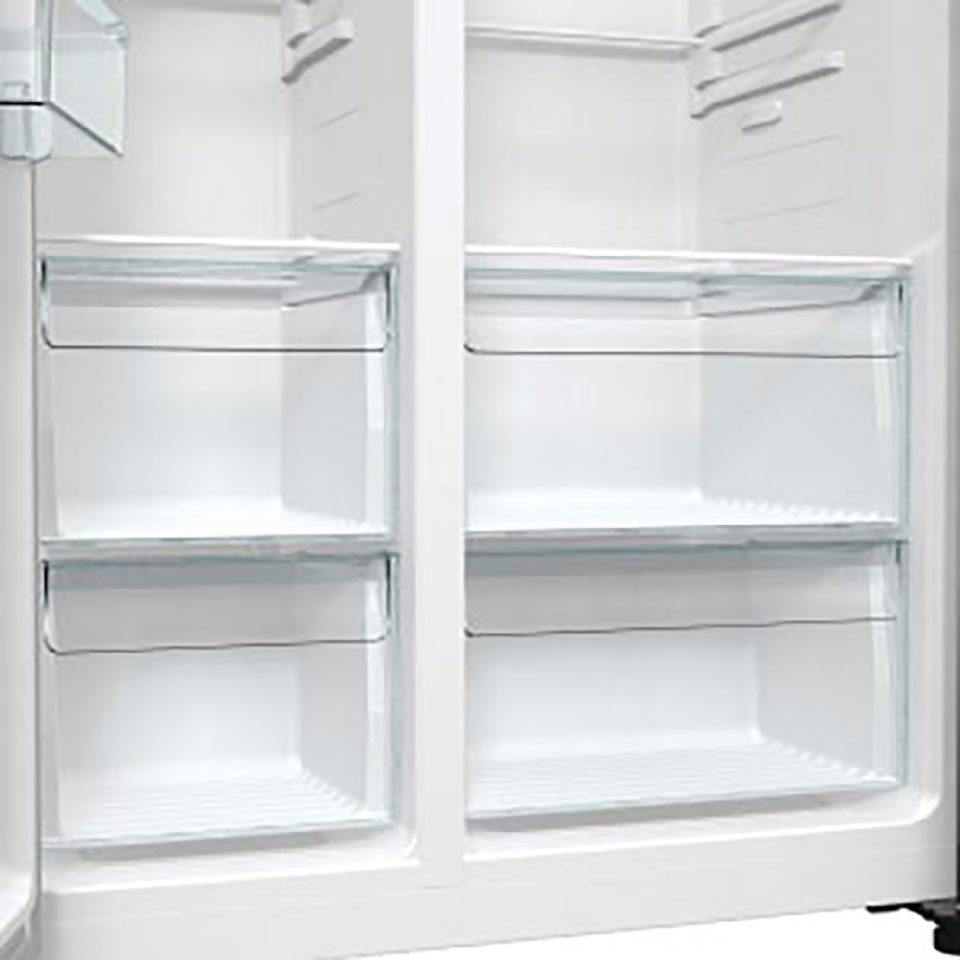 GORENJE Side-by-Side NRR 9185 DAXLWD, 178,6 cm hoch, 91 cm breit, Energieeffizienzklasse D