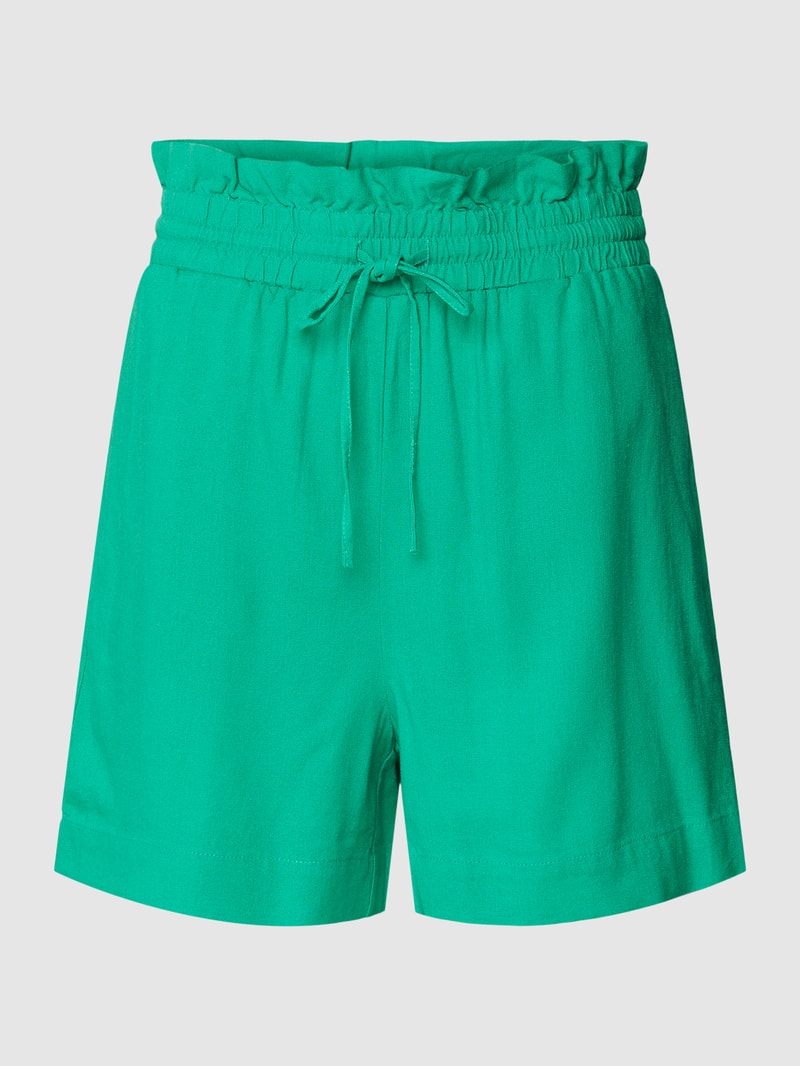 Shorts mit elastischem Bund Modell 'MILO' in grün