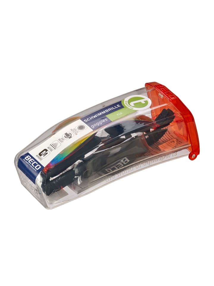 BECO the world of aquasports Schwimmbrille FIJI in schwarz günstig kaufen onesize
