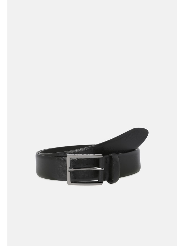 Bugatti Ledergürtel in schwarz günstig kaufen