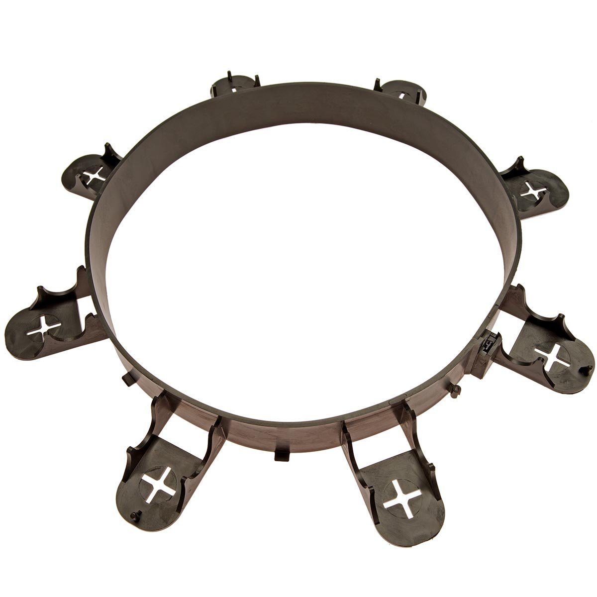 HaGa Rasenkante Flexible Rasenkante rund Beetumrandung Mähkante 1mx45mm mit