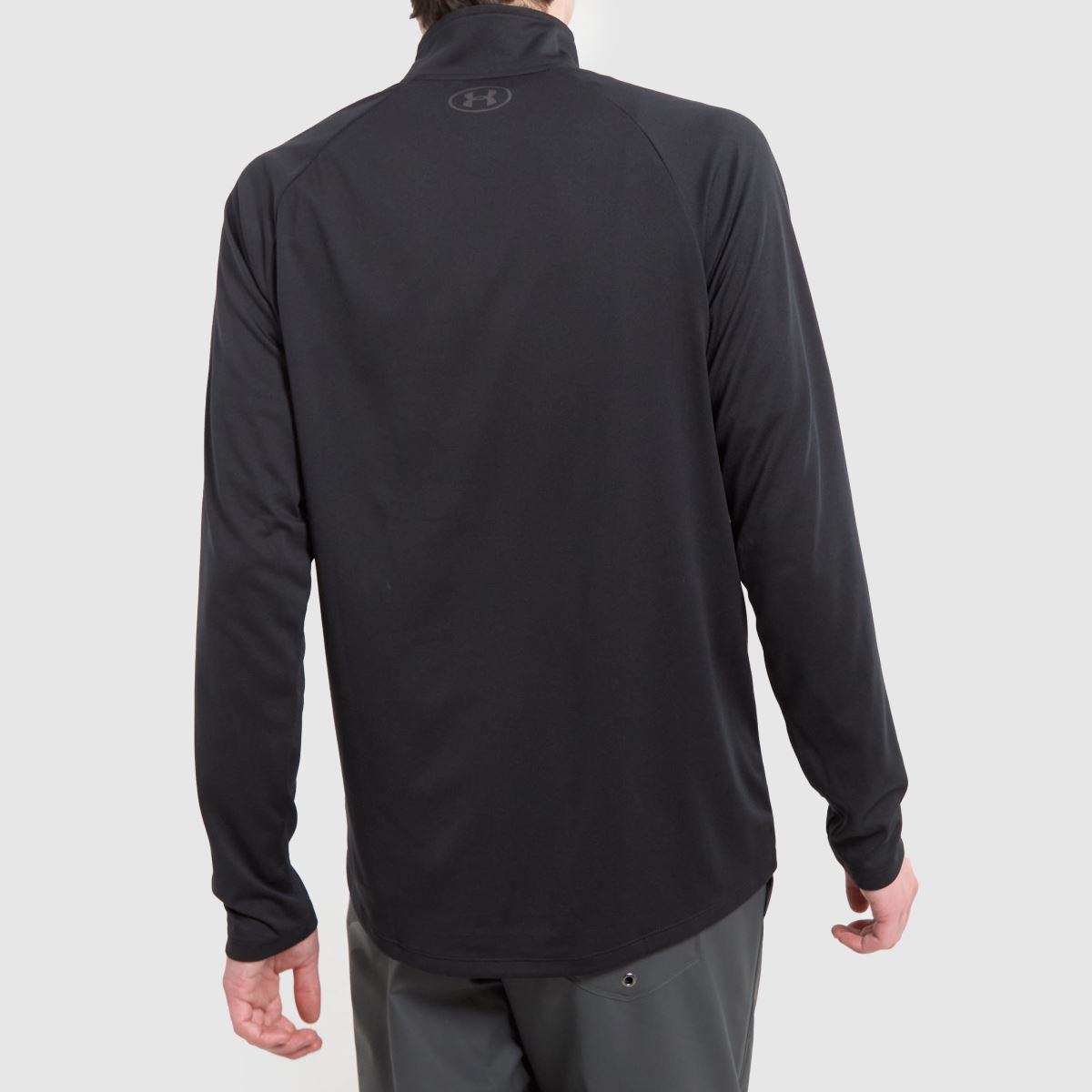 Under Armour – Svarta tech-tröjor med 1/2 dragkedja och ventilation