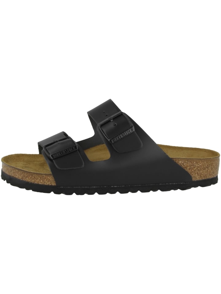 Birkenstock Sandale Arizona Naturleder normal in schwarz günstig kaufen