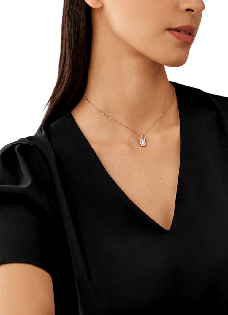 Emporio Armani Sentimental necklace with zirconia EGS3114221