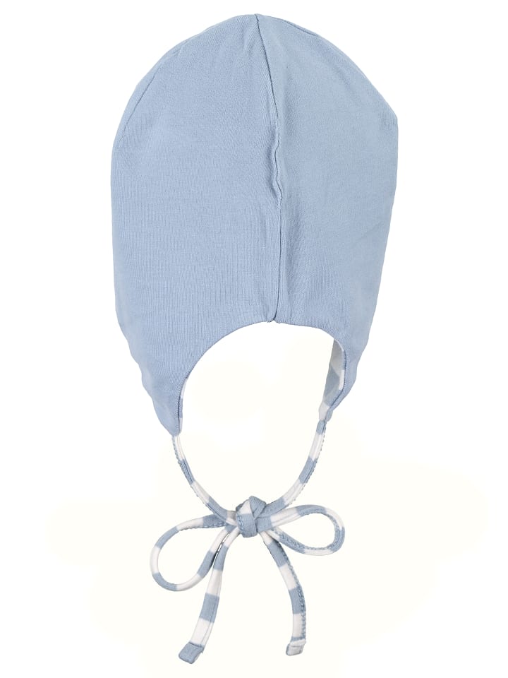 Sterntaler GOTS Mütze Streifen in blaugrau günstig kaufen